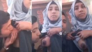 Amateur desi boob sucking of guy and his stepmom’s breasts