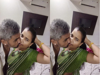 Hotel room fucking with sexy desi