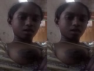 Indian village porn - Desi chick reveals her snatch again