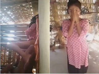 Amateur desi girl's first time: Shy vagina sucking and banging