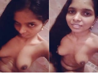 Indian girl goes bare in a full-nudity show.