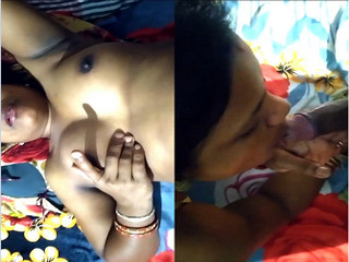Amateur desi wife fucking and sucking off