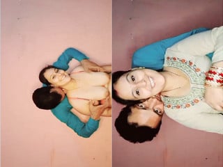 Busty Puja bhabhi horny strip tease before fucking