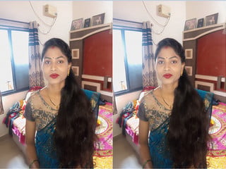 Indian bhabhi strips to show off her juicy pussy and big breasts.