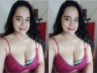 Nude desi girl exposing herself for sex toy use - part one