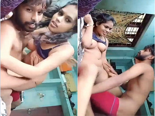 Sexy desi chick getting fucked hard