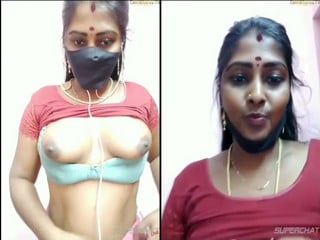 Indian bhabhi gets hot in her sexy paid webcam show