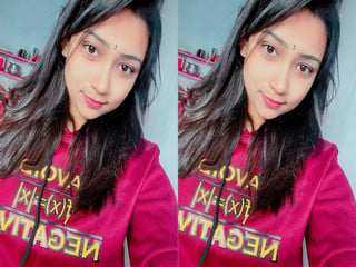 Cute desi chick revealing all naked parts in video 4