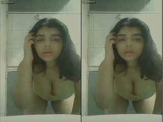 Part 2 of horny desi chick fingering solo