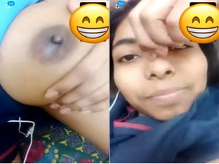 Part 3: Desi chick showing off her juicy puss and big tits