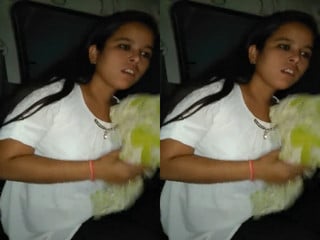 Indian chick sucking hard dick while driving.