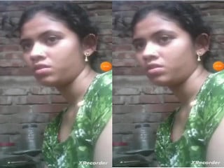 Part two of the desi chick stripping to show off her juicy pussy and big tits