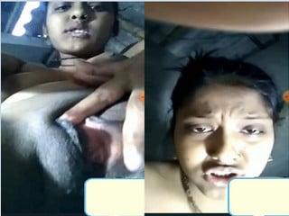 Indian girl goes bare in a full-nudity show.