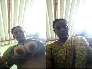 Indian wife strips to show off