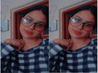 Indian horny girl squeezing and massaging