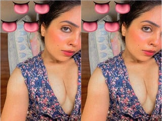 Desi pornstar shows off her sexy breasts in this hot porn video part