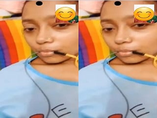 Shy desi girl strips off for boyfriend in porn scene.