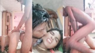 Amateur desi scene with horny guy banging his slutty GF