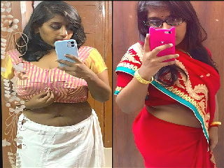 Girl in indian desi show for Lover