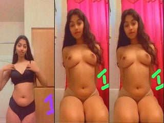 Indian girl goes bare in a full-nudity show.