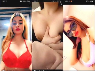 Horny desi amateur girl playing with boobs