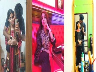 Porn: Desi cutie gives a blowjob then fucks