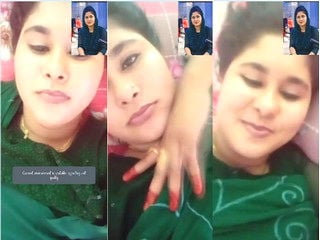 Indian girl strips and proudly displays sexy breasts for you.