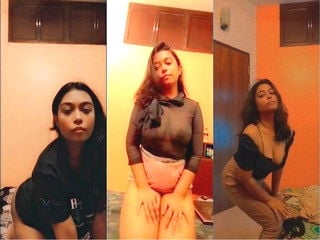 Part 2 of an Indian girl showing off her sexy body