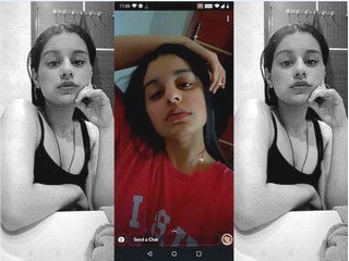 Sexy desi porn: Indian girl flashing breasts