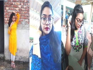 Desi amateur girl exposing her sexy boobs and pussy