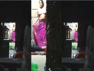 Amateur bhabhi stripping in private