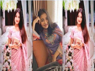 Indian girl's hot shower