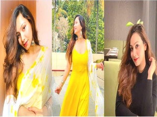 Booby desi babe exposing herself for you