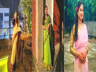 Indian girl's hot shower