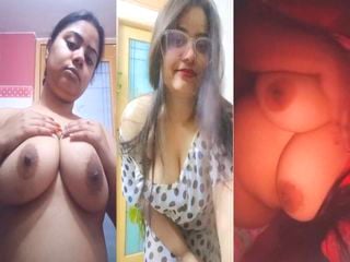 Booby desi babe exposing herself for you