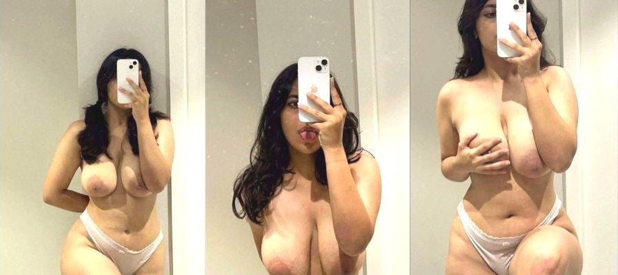 Desi pornstar shows off her sexy breasts in this hot porn video part