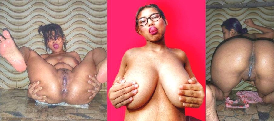 Part I of hot indian chick's solo session - Masturbating with a bare pussy.