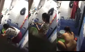 Indian bhabhi naked in shower