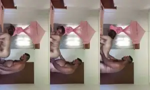Hot Lankan wife takes it up the ass doggy style