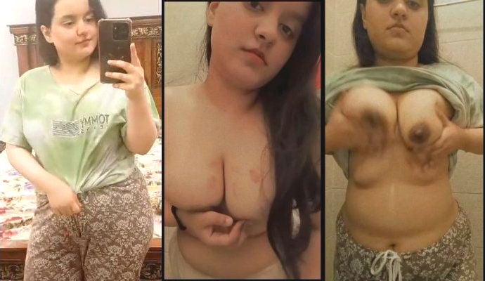 Nude horny Paki chick stripping for sex.