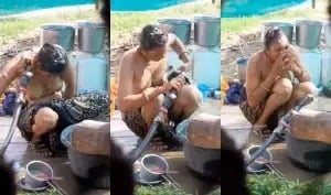Indian bhabhi naked in shower
