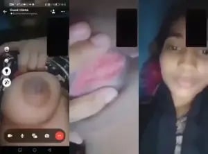 Indian chick strips to show off Pussy & Boobs