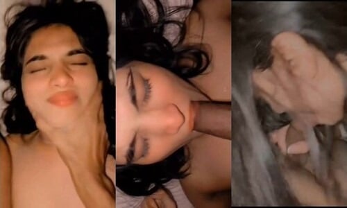 Girl fucks hard, sucking off