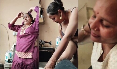 Amateur desi wife sucking cock hard for an intense fucking session.