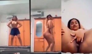 Indian girl finger herself