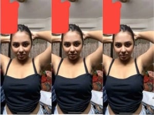 Indian girl's hot shower