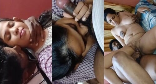 Indian wife sucking cock and getting slammed in mallu sex