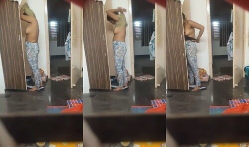 Indian desi girl boob vid captured alone
