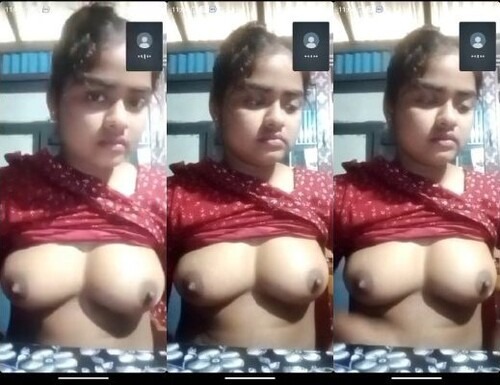 Indian vlg girl exposing her breasts for fun