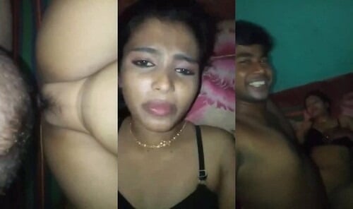 Fucker kisses Desi lover before pounding